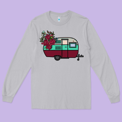 Camper Long Sleeve Tee Designed By Bettercallsaul
