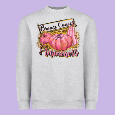 Breast Cancer Awareness Heavyweight Sweatshirt Designed By Texasbilliewilder