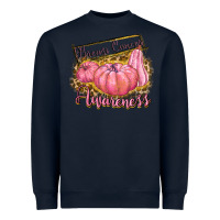 Navy breast cancer awareness Heavyweight Sweatshirt - texasbilliewilder