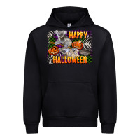 Black happy halloween koala Urban Hoodie - LillyAllenDesigns