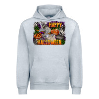 Heather Grey happy halloween koala Urban Hoodie - LillyAllenDesigns