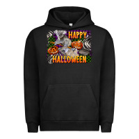 Pigment Black happy halloween koala Urban Hoodie - LillyAllenDesigns