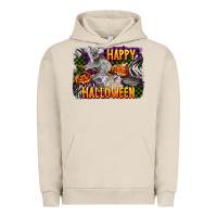 Pigment French Oak happy halloween koala Urban Hoodie - LillyAllenDesigns