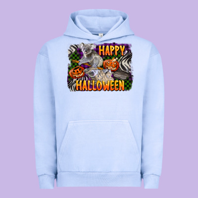 Happy Halloween Koala Urban Hoodie Designed By Lillyallendesigns