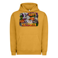 Pigment Peanut Butter happy halloween koala Urban Hoodie - LillyAllenDesigns