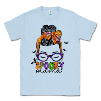 Dusty Blue spooky mama Classic Tee - JahusDesignShop