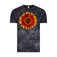 Cloud Black Little Becka Sunflower Vintage Tee - LillyAllenDesigns