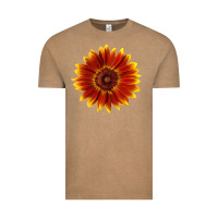 Vintage Coffee Little Becka Sunflower Vintage Tee - LillyAllenDesigns
