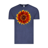 Vintage Denim Little Becka Sunflower Vintage Tee - LillyAllenDesigns
