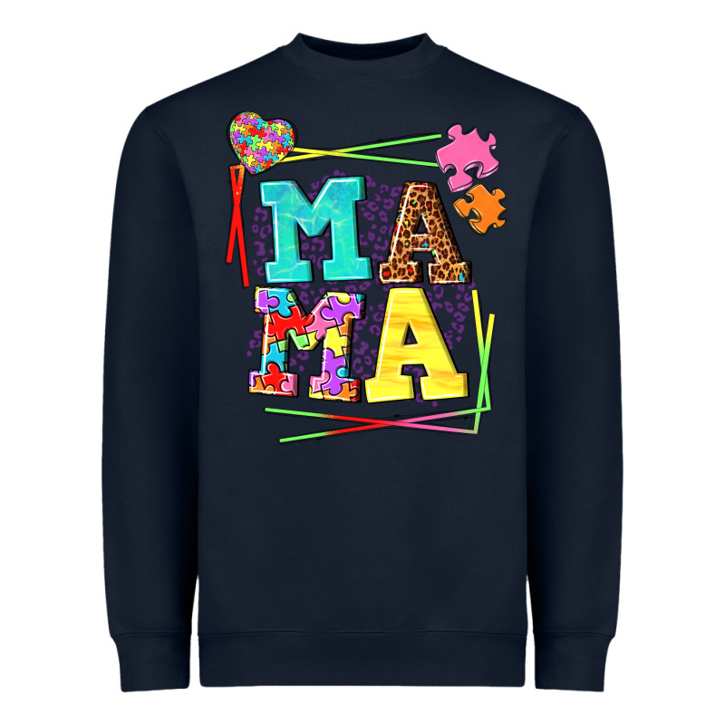 Autism Mama Heavyweight Sweatshirt by NancyCooperArtShop | Teevron