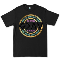 Black be still and know Premium Tee - MaliasSmallBusiness