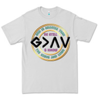 Dove Grey be still and know Premium Tee - MaliasSmallBusiness
