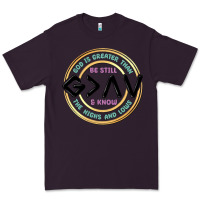 Plum be still and know Premium Tee - MaliasSmallBusiness