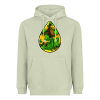 Matcha st.patrick's teardrop earrings Heavyweight Hoodie - FaDigitalArtStudio