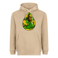 Mushroom st.patrick's teardrop earrings Heavyweight Hoodie - FaDigitalArtStudio
