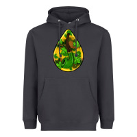 Smoke st.patrick's teardrop earrings Heavyweight Hoodie - FaDigitalArtStudio
