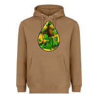 Toasted Coconut st.patrick's teardrop earrings Heavyweight Hoodie - FaDigitalArtStudio