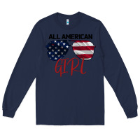 Navy All American Girl Long Sleeve Tee - Bettercallsaul