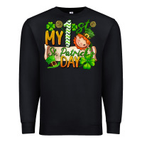 Black my 1'st st patrick's day Premium Sweatshirt - FaDigitalArtStudio