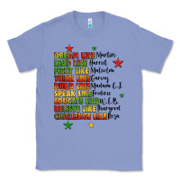 Colony Blue inspiring black leaders juneteenth Classic Tee - LillyAllenDesigns