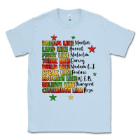 Dusty Blue inspiring black leaders juneteenth Classic Tee - LillyAllenDesigns