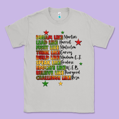Inspiring Black Leaders Juneteenth Classic Tee Designed By Lillyallendesigns
