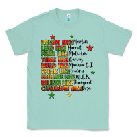 Seafoam inspiring black leaders juneteenth Classic Tee - LillyAllenDesigns