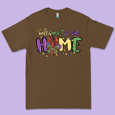 Welcome To Our Home Premium Tee Designed By Maliassmallbusiness