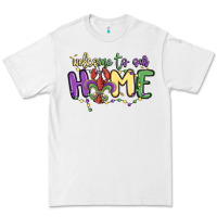 White welcome to our home Premium Tee - MaliasSmallBusiness