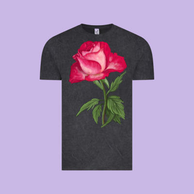 Love At First Sight Rose Vintage Tee Designed By Lillyallendesigns