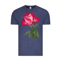 Vintage Denim Love At First Sight Rose Vintage Tee - LillyAllenDesigns