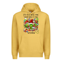 Antique Gold a progressive care unit nurse or pcu nurse Premium Hoodie - FaDigitalArtStudio