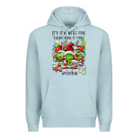 Blue Mist a progressive care unit nurse or pcu nurse Premium Hoodie - FaDigitalArtStudio