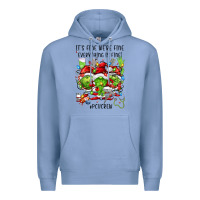 Colony Blue a progressive care unit nurse or pcu nurse Premium Hoodie - FaDigitalArtStudio