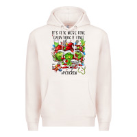 Pale Pink a progressive care unit nurse or pcu nurse Premium Hoodie - FaDigitalArtStudio