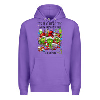 Purple a progressive care unit nurse or pcu nurse Premium Hoodie - FaDigitalArtStudio