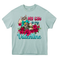 Arona my cat is my valentine Heavy Core Tee - AdoDesignShop