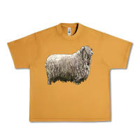 Peanut Butter lincoln sheep Urban Heavy Tee - LillyAllenDesigns