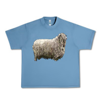 Pebble Blue lincoln sheep Urban Heavy Tee - LillyAllenDesigns