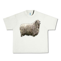 Pistachio lincoln sheep Urban Heavy Tee - LillyAllenDesigns