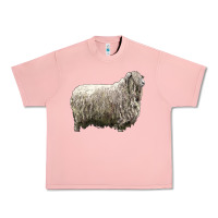 Salmon lincoln sheep Urban Heavy Tee - LillyAllenDesigns