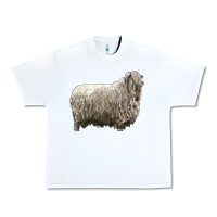 White lincoln sheep Urban Heavy Tee - LillyAllenDesigns