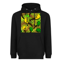 Black St. Patrick's pipe pattern digital paper Heavyweight Hoodie - BundleAndBundleShop