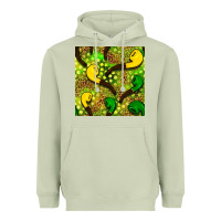 Matcha St. Patrick's pipe pattern digital paper Heavyweight Hoodie - BundleAndBundleShop