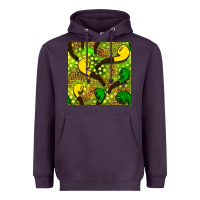 Plum St. Patrick's pipe pattern digital paper Heavyweight Hoodie - BundleAndBundleShop
