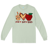 Matcha Peace Love Teach Long Sleeve Tee - Bettercallsaul