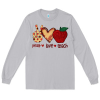 Moon Dust Peace Love Teach Long Sleeve Tee - Bettercallsaul