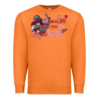 Carrot sloth why fall in love when you can fall asleep Premium Sweatshirt - FaDigitalArtStudio
