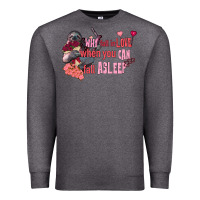 Charcoal Heather sloth why fall in love when you can fall asleep Premium Sweatshirt - FaDigitalArtStudio