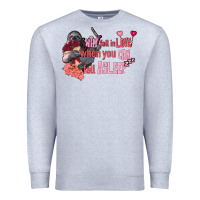 Heather Grey sloth why fall in love when you can fall asleep Premium Sweatshirt - FaDigitalArtStudio